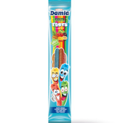 Damla tubes 30g pendreky kyselé - mix assorted (modré) (24)