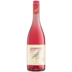 CC LAMBRUSCO UCCELLINO Rosato amabile dell emilia IGT 0,75l (6)