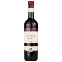 KAZAYAK REZERVA 0,75l Merlot polosladké víno (6)