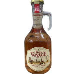 Bon Voyage 1L Merlot růžové polosladké víno (6)