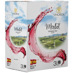 Vinobox BIB 3L víno Merlot červené (4)