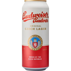 Budweiser Budvar světlý ležák 0,5l plech 12 (24)