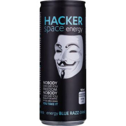 Hacker energy 0,25L plech blue (24)