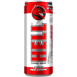 Hell energy 0,25L plech Red Grape (24)
