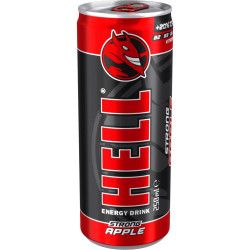 Hell energy 0,25L plech Apple (24)