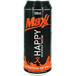 Maxx energy 0,5L plech Happy (Original) (24)