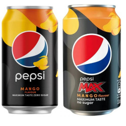 Pepsi 330ml Max Mango (24)