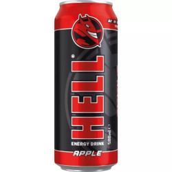 Hell energy 0,5L plech Apple (12)