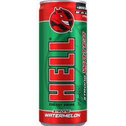 Hell energy 0,25L plech Watermelon (24)