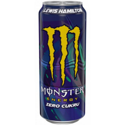 Monster energy 0,5L plech Lewis Hamilton Zero LH44 (12)