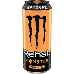 Monster energy 0,5L plech Rehab Red (Tea + Peach) (12)