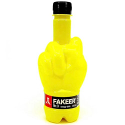 Fakeer energy 0,35L pet Nr.3 - žlutý