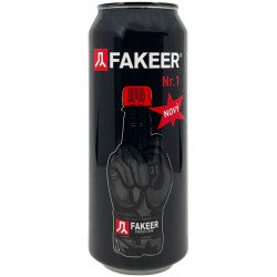 Fakeer energy 0,5L plech Nr.1 - Black (24)