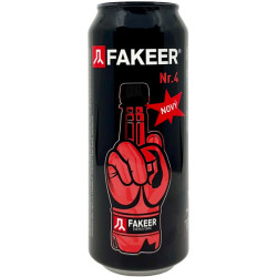 Fakeer energy 0,5L plech Nr.4 - Red (24)