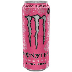 Monster energy 0,5L plech Ultra Rosa (12)