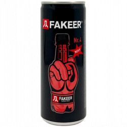 Fakeer energy 0,25L plech Nr.4 - Red (24)