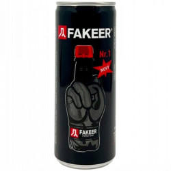 Fakeer energy 0,25L plech Nr.1 - Black (24)