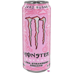 Monster energy 0,5L plech Ultra Strawberry Dreams (12)