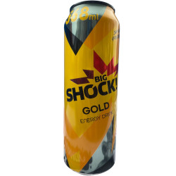 Big Shock energy 0,568L plech Gold (24)
