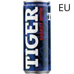 Tiger energy 0,25L plech Originál EU (24)