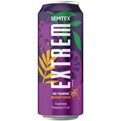 Semtex energy 0,5l plech Extrem Passion Fruit (24)