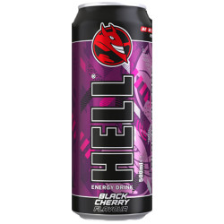 Hell energy 0,5L plech Black Cherry (12)