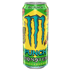 Monster energy 0,5L plech Rio Punch (12)