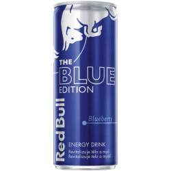 Red Bull energy 0,25L plech CZ Blue Edition Blueberry (12)