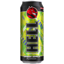 Hell energy 0,5L plech Green Apple (12)