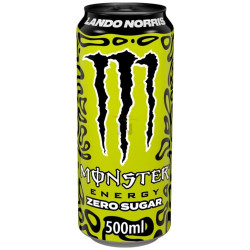 Monster energy 0,5L plech Lando Norris Zero (12)