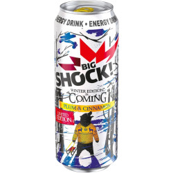 Big Shock energy 0,5L plech Plum a Cinamon (24)