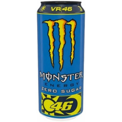 Monster energy 0,5L plech VR46 Rossi Zero (12)