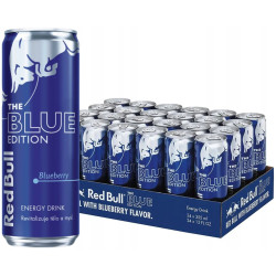 Red bull energy 0,355L plech CZ Blue Edition Blueberry (24)