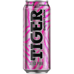 Tiger energy 0,5L plech Aura Pink (Pink Candy) (12)