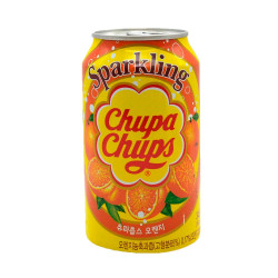 Chupa chups 345ml plech Orange sparkling (24)