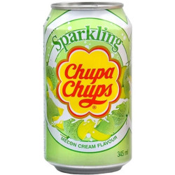 Chupa Chups 345ml plech - Melon sparkling (24)