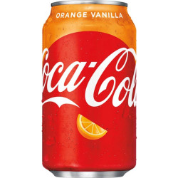 Coca-cola 355ml Orange Vanilla USA (12)