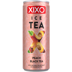 Hell XIXO ledový čaj 250ml Peach Black Tea (24)