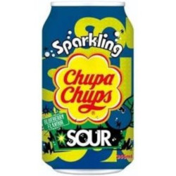 Chupa Chups 345ml plech - Blueberry sparkling (24)
