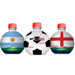 Sycený nápoj 330ml - Sportball Cola (6)