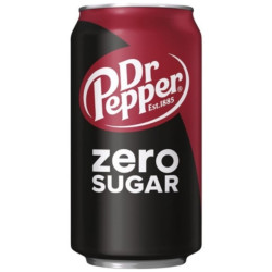 Dr. Pepper 355ml Zero Sugar (12)