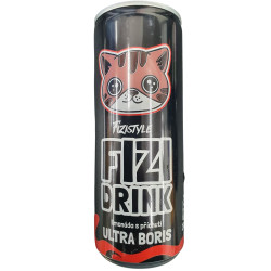 FIZI Drink limonáda 250ml plech Ultra Boris (24)