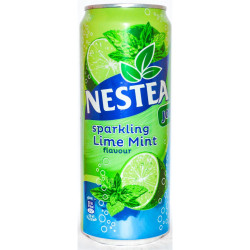Nestea 330ml plech Sparkling Lime Mint (12)