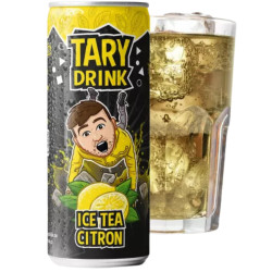 TARY DRINK 0,25L plech Ice Tea Citron (24)