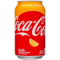 Coca-cola 355ml Orange Vanilla Cream (12)