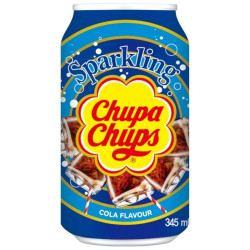 Chupa Chups 345ml plech - Cola sparkling (24)