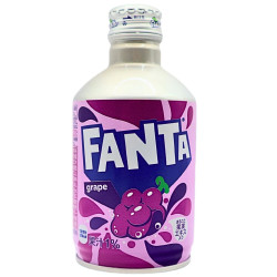 Fanta Japanese Aluminium Bottle 300ml Grape (24)