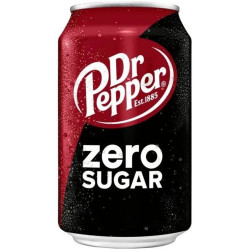 Dr. Pepper 330ml Zero Sugar (24)