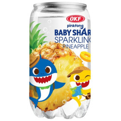 OKF Baby Shark Sparkling 0,35l Pineapple Drink (24)