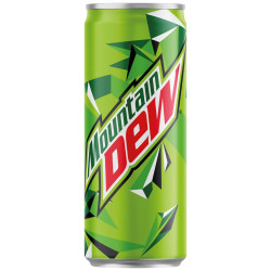 Mountain Dew 330ml CZ plech Citrus blast (dang cao) (24)